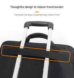Large Capacity Briefcase Men's Business Canvas Portable - TikTopia