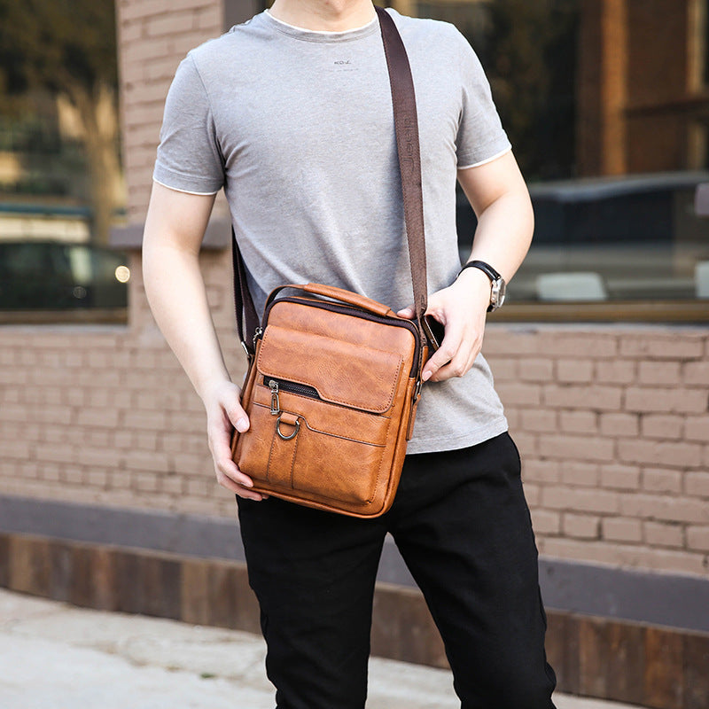 Casual Crossbody Men's Document Small Backpack - TikTopia