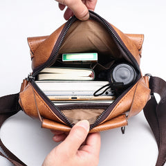 Casual Crossbody Men's Document Small Backpack - TikTopia
