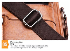 Casual Crossbody Men's Document Small Backpack - TikTopia