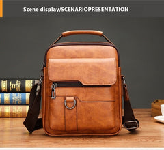 Casual Crossbody Men's Document Small Backpack - TikTopia