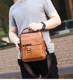 Casual Crossbody Men's Document Small Backpack - TikTopia