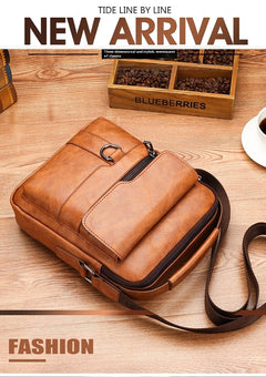 Casual Crossbody Men's Document Small Backpack - TikTopia