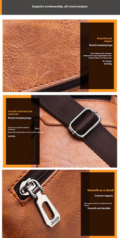 Casual Crossbody Men's Document Small Backpack - TikTopia