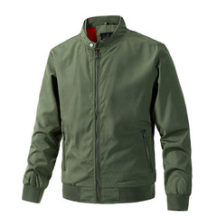 Men's Jacket Thin Plus Size Simple Flight Jacket - TikTopia