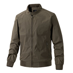 Men's Jacket Thin Plus Size Simple Flight Jacket - TikTopia