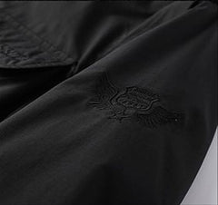 Outdoor Windproof Shell Jacket Loose Plus Size Casual Multi-pocket Workwear Jacket