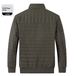 Men's Cotton-padded Jacket Stand-up Collar Thermal - TikTopia