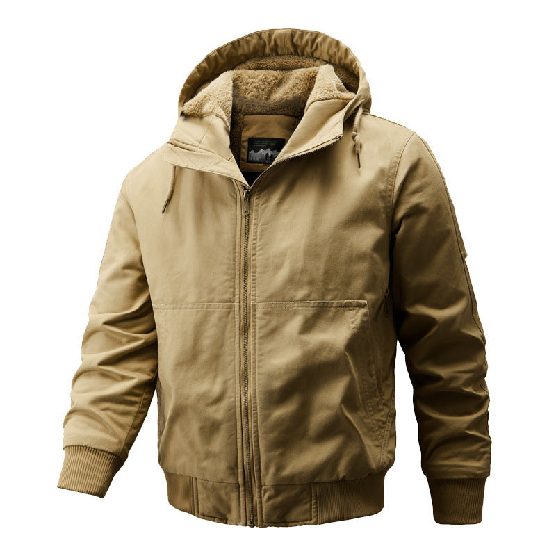 Cashmere Winter Coat For Men Padded Jacket - TikTopia
