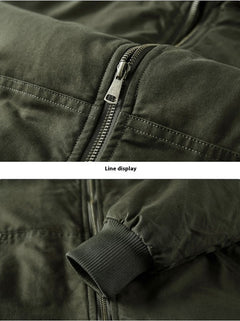 Cashmere Winter Coat For Men Padded Jacket - TikTopia