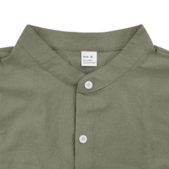 American Linen Suit Men's Summer Short Sleeve - TikTopia