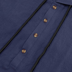 Hooded Beach Casual Short Sleeve Shirt Outfit - TikTopia