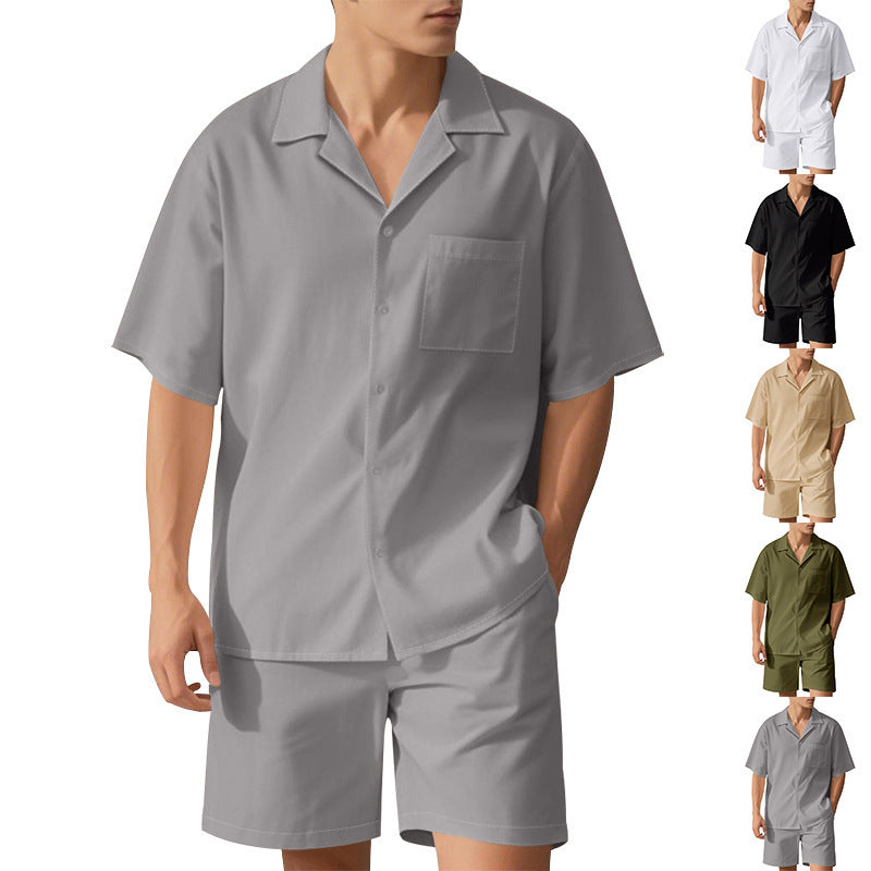 Men's Summer Suit Loose Casual Light Luxury - TikTopia