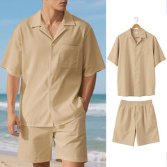 Men's Summer Suit Loose Casual Light Luxury - TikTopia
