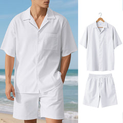 Men's Summer Suit Loose Casual Light Luxury - TikTopia