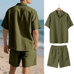 Men's Summer Suit Loose Casual Light Luxury - TikTopia