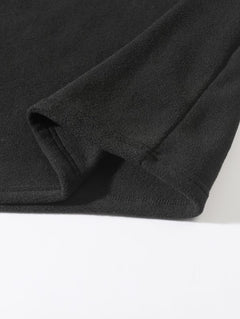 Slim-Fit Stand Collar Long Sleeve Pullover Coral Fleece Coat For Men - TikTopia