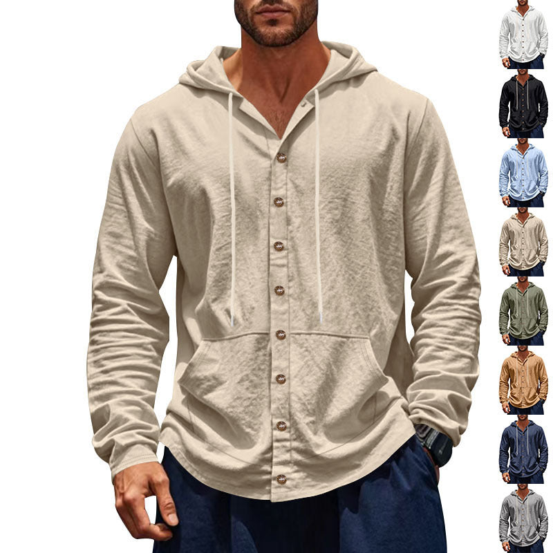 Spring And Autumn American Style Loose Men's Shirt Loose - TikTopia