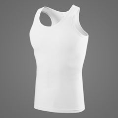 Men's Pure Color Minimal Versatile Cotton Vest - TikTopia