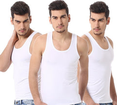 Men's Pure Color Minimal Versatile Cotton Vest