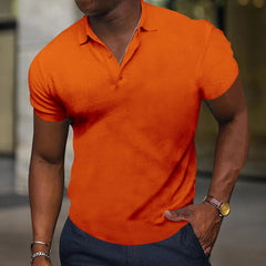 Sports Fitness T-shirt Summer Slim Fit Multi-color Short Sleeve Men's Casual - TikTopia