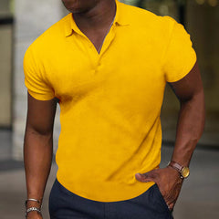 Sports Fitness T-shirt Summer Slim Fit Multi-color Short Sleeve Men's Casual - TikTopia