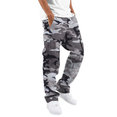 Fashion Camouflage Overalls Men's Printing Fashion Outdoor Overalls Straight Rope Overalls Men's ClothingMen's Pants Casual - TikTopia