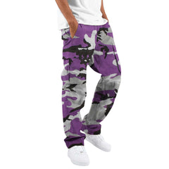 Fashion Camouflage Overalls Men's Printing Fashion Outdoor Overalls Straight Rope Overalls Men's ClothingMen's Pants Casual - TikTopia