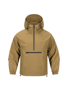 Men's Korean-style Loose Half-zip Hooded Sweater Jacket - TikTopia
