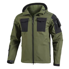 Soft Shell Beetle Top Fleece-lined Windproof Waterproof Jacket - TikTopia