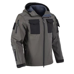 Soft Shell Beetle Top Fleece-lined Windproof Waterproof Jacket - TikTopia