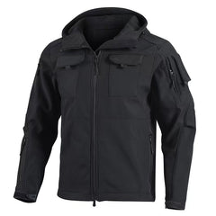 Soft Shell Beetle Top Fleece-lined Windproof Waterproof Jacket - TikTopia