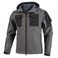 Soft Shell Beetle Top Fleece-lined Windproof Waterproof Jacket - TikTopia