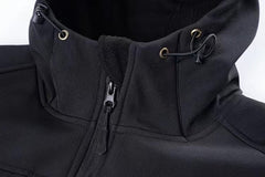 Soft Shell Beetle Top Fleece-lined Windproof Waterproof Jacket - TikTopia