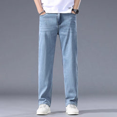 Thin Straight Loose High-end Business Casual Long Pants Men - TikTopia