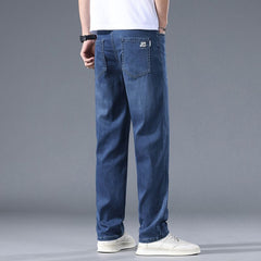 Thin Straight Loose High-end Business Casual Long Pants Men - TikTopia
