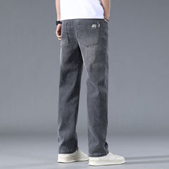 Thin Straight Loose High-end Business Casual Long Pants Men - TikTopia