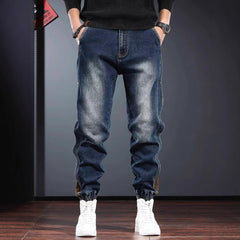 American-style Heavy New Patchwork Overalls Men - TikTopia