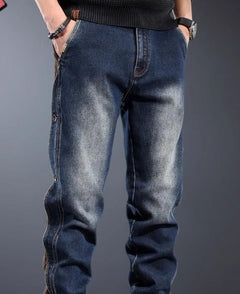 American-style Heavy New Patchwork Overalls Men - TikTopia