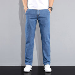 Versatile Stretch Korean Style Slim Fit Trousers - TikTopia