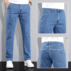 Versatile Stretch Korean Style Slim Fit Trousers - TikTopia