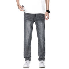 Thin Loose Light Business Straight Jeans - TikTopia