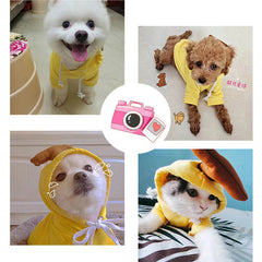Cute Fruit Dog Clothes For Small Dogs Hoodies Winter Warm Fleece Pet Clothing Puppy Cat Costume Coat For French Chihuahua Outfit - TikTopia