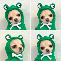 Cute Fruit Dog Clothes For Small Dogs Hoodies Winter Warm Fleece Pet Clothing Puppy Cat Costume Coat For French Chihuahua Outfit - TikTopia