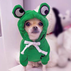 Cute Fruit Dog Clothes For Small Dogs Hoodies Winter Warm Fleece Pet Clothing Puppy Cat Costume Coat For French Chihuahua Outfit - TikTopia