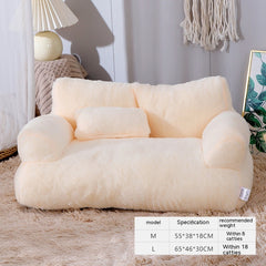 Luxury Cat Bed Sofa Winter Warm Cat Nest Pet Bed For Small Medium Dogs Cats Comfortable Plush Puppy Bed Pet Supplies - TikTopia