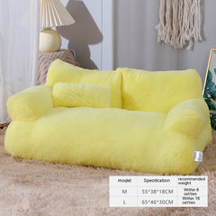 Luxury Cat Bed Sofa Winter Warm Cat Nest Pet Bed For Small Medium Dogs Cats Comfortable Plush Puppy Bed Pet Supplies - TikTopia
