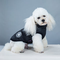 Waterproof Dog Clothes Winter Dog Coat With Harness Warm Pet Clothing Big Dog Jacket Chihuahua Labrador Coat Costume - TikTopia
