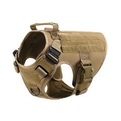 Tactical Dog Harness Pet German Shepherd K9 Training Vest Dog Harness And Leash Set For All Breeds Dogs - TikTopia