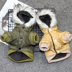 Double-layer plus fleece pet clothes - TikTopia